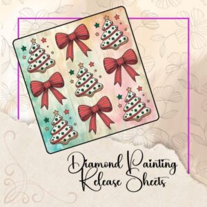 Sugar Cookies and Bows - Christmas Diamond Painting Release Sheets