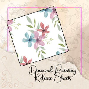 Abstract Floral - Diamond Painting Silicone Cover Sheets