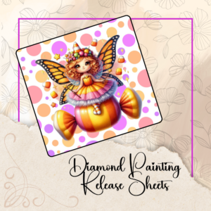 Candy Corn Diamond Painting Release Papers: Reusable Silicone Cover Sheets