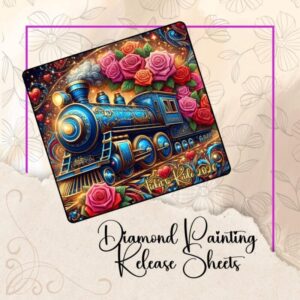 Ticket to Ride - Cuisine 2026, Destination Garden Party, Diamond Painting, Silicone Release Sheets
