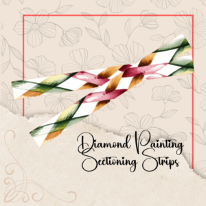 Christmas Ribbon - Daimond Painting Sectioning Stickers
