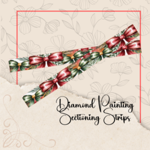 Christmas Bows - Daimond Painting Sectioning Stickers
