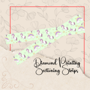 Baby Unicorn - Diamond Painting Sectioning Stickers