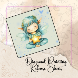 Pixie Dust Fairy, Diamond Painting Silicone Release Sheets