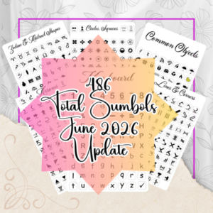 Diamond Painting Drill Stickers: Symbols for All Manufacturers - Updated Version 2026